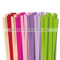 10mm Quilling Papierstreifen Starter Kit IV. (8x10stk, 49cm)