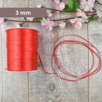 Satinband (Rot, 3mm, 1 meter)